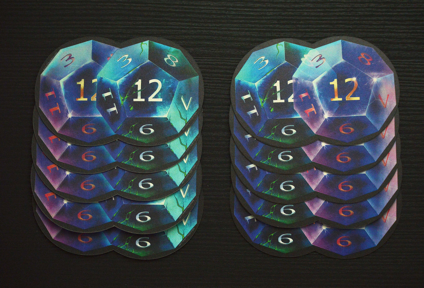 Party Pack! - Dual D12 Coasters - 10 Pack