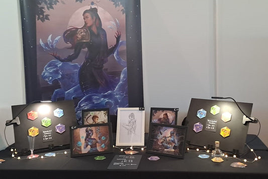 D20 Coasters on Comic Con!