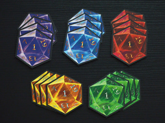 Party Pack! - D20 Coasters - 20 Pack